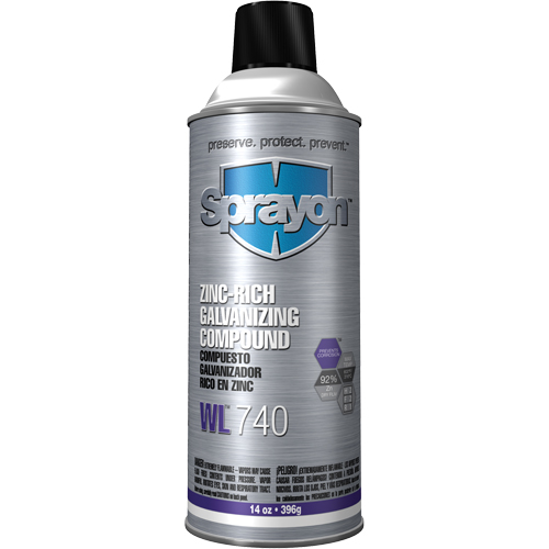 WL740 Zinc-Rich Galvanizing Compound, Aerosol Can OCP Construction Supplies