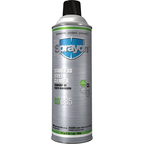 Nettoyant pour acier inoxydable CD885, 20 oz, Canette a&eacute;rosol OCP Construction Supplies