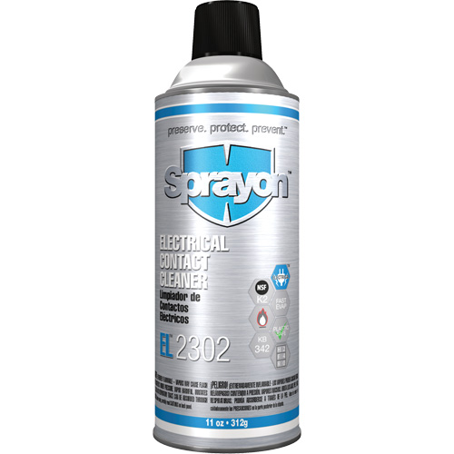 EL2302 Electrical Contact Cleaner, Aerosol Can OCP Construction Supplies