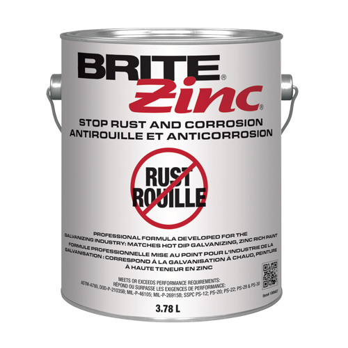 BRITE Zinc&reg; Corrosion Inhibitor, Gallon OCP Construction Supplies