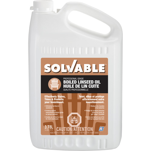 Boiled Linseed Oil, Jug, 3.78 L Net Volume OCP Construction Supplies