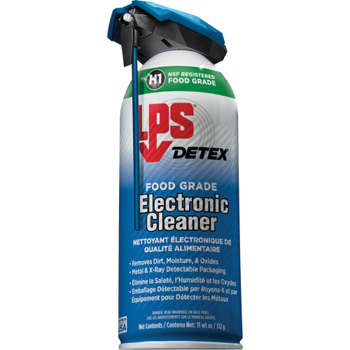 Nettoyant de dispositif &eacute;lectronique de qualit&eacute; alimentaire Detex, Canette a&eacute;rosol OCP Construction Supplies