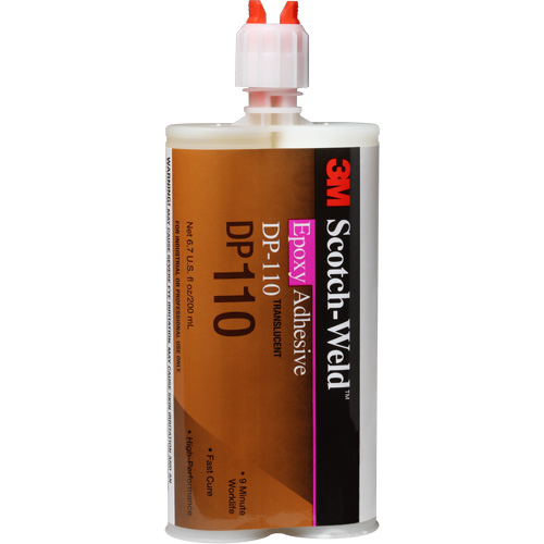 Adh&eacute;sif Scotch-Weld, 200 ml, Cartouche, Deux composants, Translucide OCP Construction Supplies