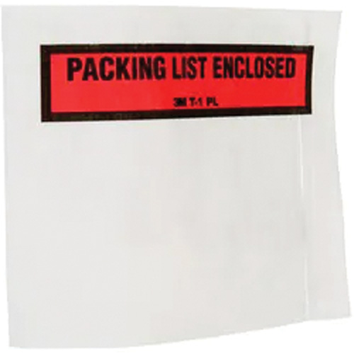 Packing List Envelope, 5-1/2" L x 4-1/2" W, Endloading Style OCP Construction Supplies