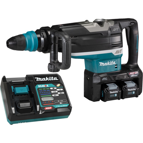 Marteau rotatif sans fil avec moteur sans balai XGT SDS-Max, 80 V, 2", 16 lb-pi, 150-310 tr/min OCP Construction Supplies