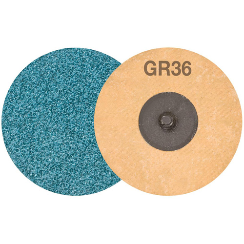TWIST TOPCUT Sanding Disc, 3" Dia., 36 Grit, Zirconium OCP Construction Supplies