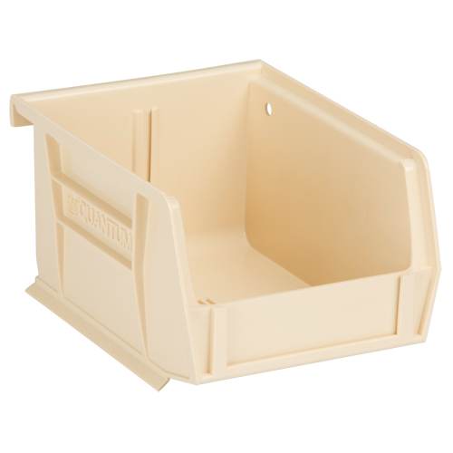 Ultra Stack & Hang Bin, 4-1/8" W x 3" H x 5-3/8" D, Ivory OCP Construction Supplies