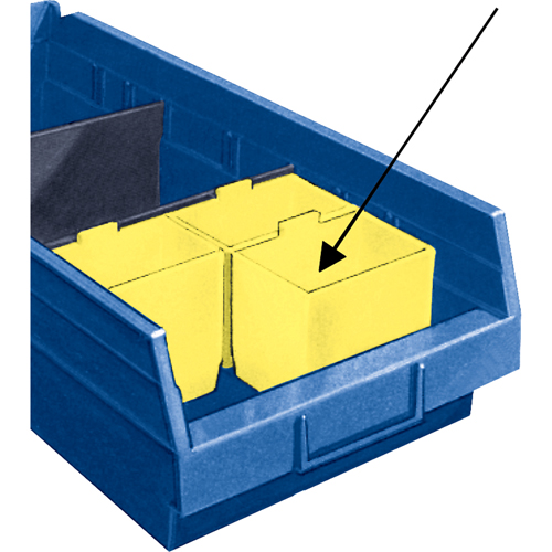 Bacs de rangement pour tablettes - Compartiments OCP Construction Supplies