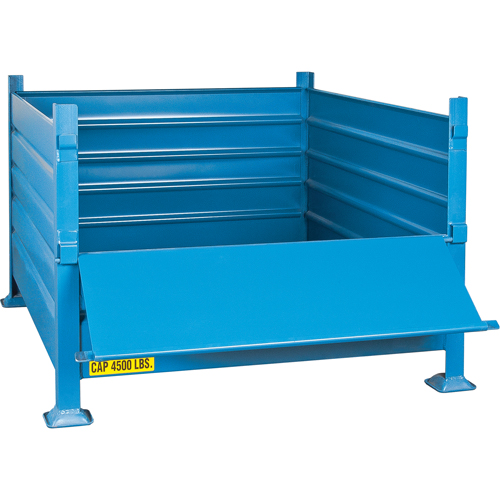 Contenants de vrac empilables, 30" ha x 40,5" la x 48,5" p, Capacit&eacute; de 4500 lb OCP Construction Supplies