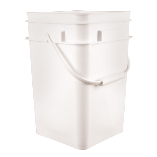 Seau carr&eacute;, Plastique, 4,25 gal. OCP Construction Supplies