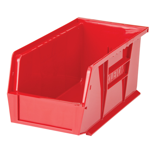 Bac empilable & &agrave; suspendre, 5-1/2" la, 5" h x 10-7/8" p, Rouge OCP Construction Supplies