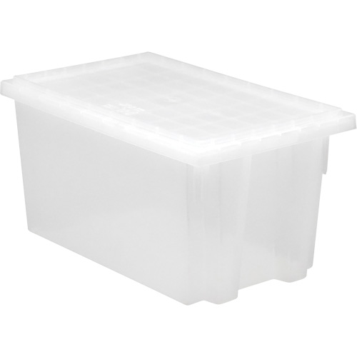 Contenant robuste Stack & Nest, 15" x 19,5" x 29,5", Transparent OCP Construction Supplies