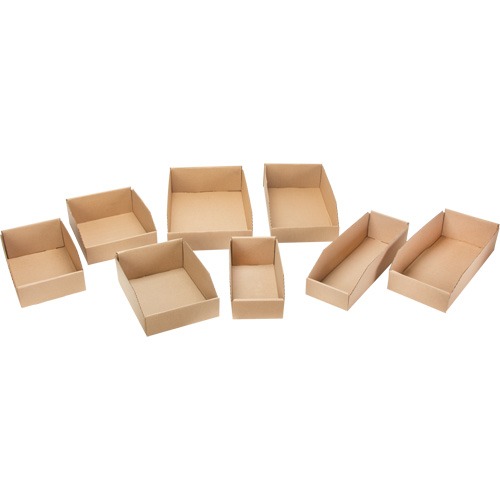 Boîtes profondes en carton ondul&eacute;, 3-3/4" la x 11-1/4" p x 4-1/2" h, Beige OCP Construction Supplies
