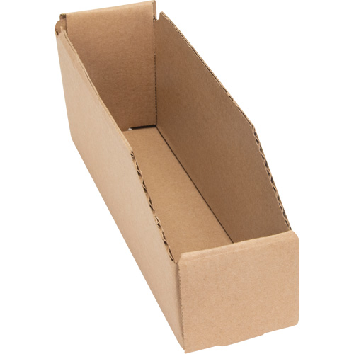 Boîtes profondes en carton ondul&eacute;, 2-7/8" la x 11-1/4" p x 4-1/2" h, Beige OCP Construction Supplies