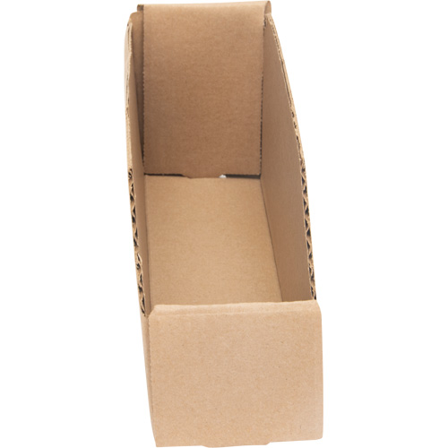 Boîtes profondes en carton ondul&eacute;, 2-7/8" la x 11-1/4" p x 4-1/2" h, Beige OCP Construction Supplies