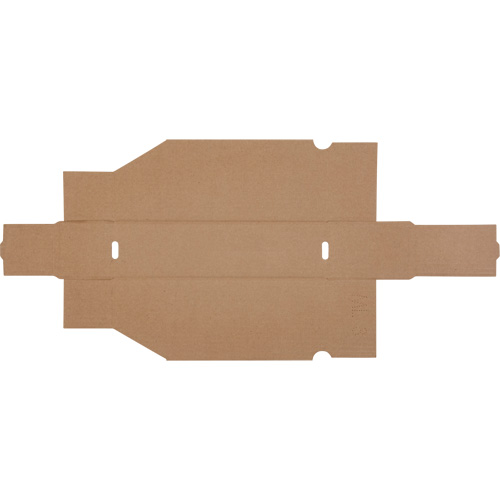 Boîtes profondes en carton ondul&eacute;, 2-7/8" la x 11-1/4" p x 4-1/2" h, Beige OCP Construction Supplies