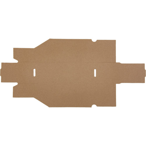Boîtes profondes en carton ondul&eacute;, 3-3/4" la x 11-1/4" p x 4-1/2" h, Beige OCP Construction Supplies
