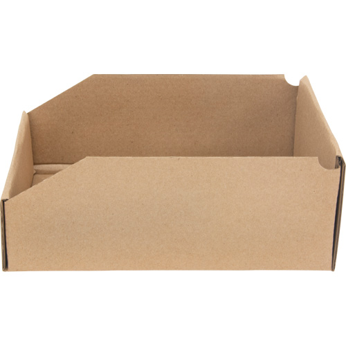 Boîtes profondes en carton ondul&eacute;, 8-3/4" la x 11-1/4" p x 4-1/2" h, Beige OCP Construction Supplies
