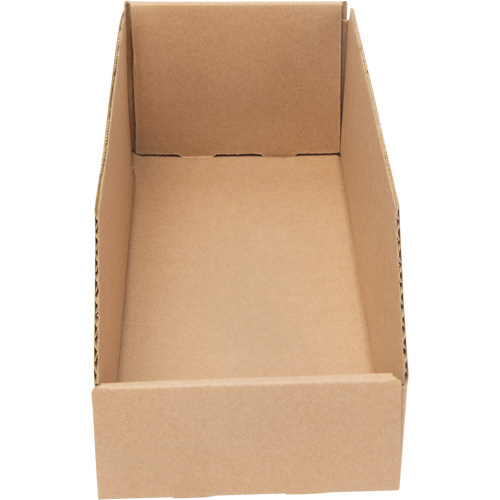 Boîtes profondes en carton ondul&eacute;, 5-3/4" la x 17-1/4" p x 4-1/2" h, Beige OCP Construction Supplies