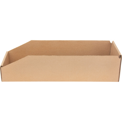 Boîtes profondes en carton ondul&eacute;, 5-3/4" la x 17-1/4" p x 4-1/2" h, Beige OCP Construction Supplies