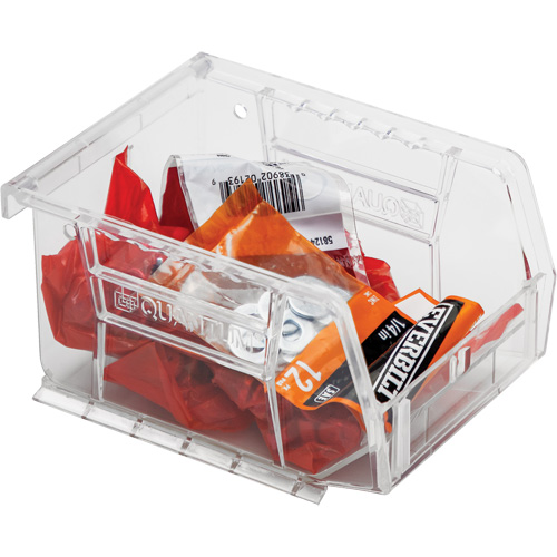 Bacs tr&egrave;s transparents Ultra, 4-1/8" la, 3" h x 5-3/8" p, Transparent OCP Construction Supplies