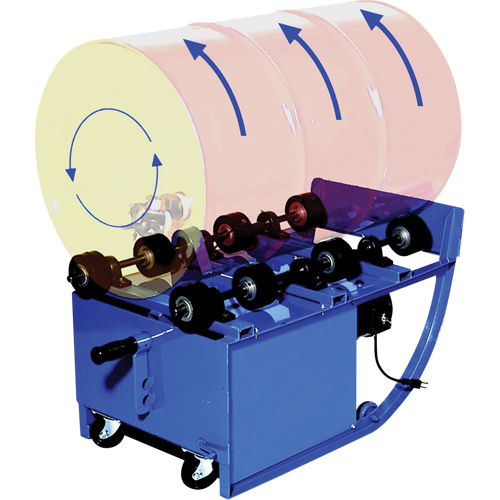 Portable Rotators, 55 US gal. (45 Imperial Gal.) Capacity, Variable Speed, 0.5 HP OCP Construction Supplies