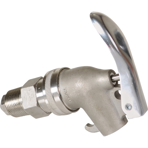 Manual Drum Faucet, Stainless Steel, 3/4" NPT OCP Construction Supplies
