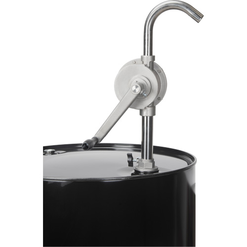 Rotary Type Drum Pump, Stainless Steel, Fits 55 Gal., 12 oz./Stroke OCP Construction Supplies