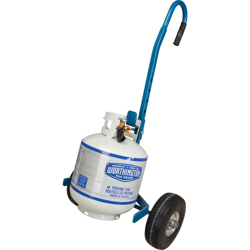 Chariot &agrave; cylindres, Roues Anticrevaison, Base de 15-1/2" W x 14-1/4" L, 600 lb OCP Construction Supplies
