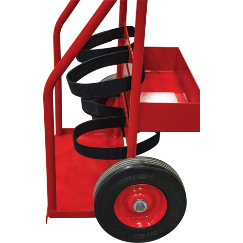 Chariot de prevention d'incendie pour travaux &agrave; chaud, Roues Semi-pneumatique, Base de 17,75" la x 8,9" lo, 100 lb OCP Construction Supplies