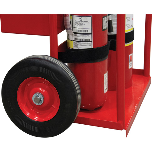 Chariot de prevention d'incendie pour travaux &agrave; chaud, Roues Semi-pneumatique, Base de 17,75" la x 8,9" lo, 100 lb OCP Construction Supplies