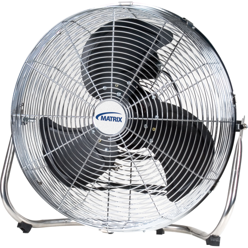 Ventilateur sur pied haute vitesse, Commercial, 3 vitesses, Diam&egrave;tre de 18" OCP Construction Supplies