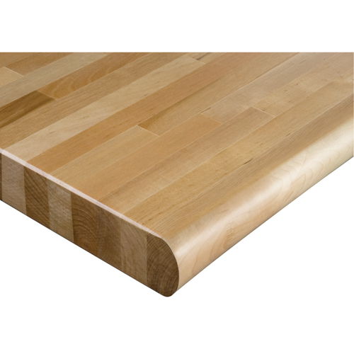 Dessus d'&eacute;tabli en bois dur stratifi&eacute;, 60" la x 30" p, Bordure Arrondi, &eacute;paisseur 1 3/4" OCP Construction Supplies