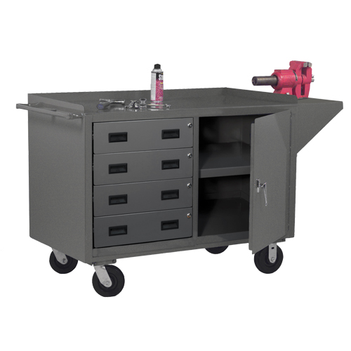 Armoire d'&eacute;tabli mobile, Acier Surface OCP Construction Supplies