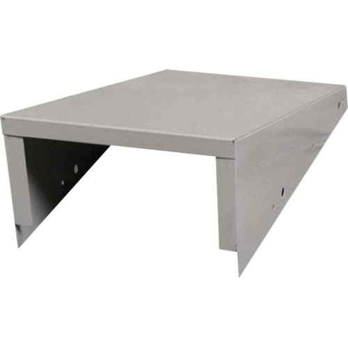 Casiers &eacute;conomiques &agrave; dessus inclin&eacute; Clean Line, Bloc de 1, 18" p x 12" la x 6" ha, Gris, Acier OCP Construction Supplies