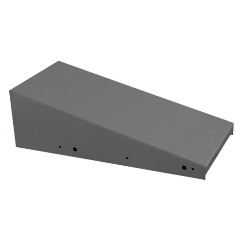 Clean Line Economy Lockers Slope Top, 1 Bank, 18" D x 12" W x 6" H, Steel OCP Construction Supplies
