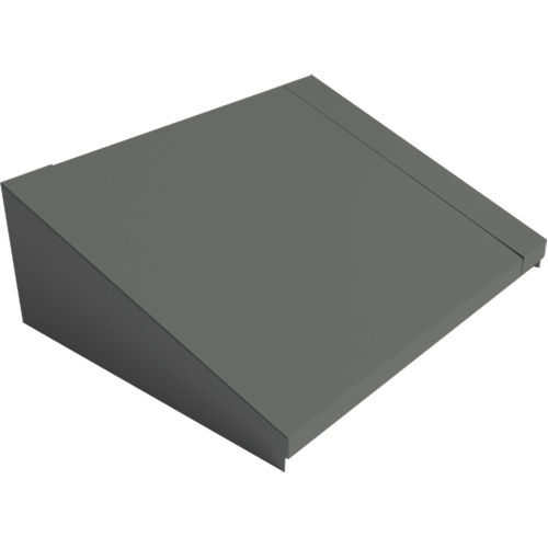 Dessus inclin&eacute; pour casiers robustes enti&egrave;rement soud&eacute; Concorde, Bloc de 2, 18" p x 24" la x 6" ha, Acier OCP Construction Supplies