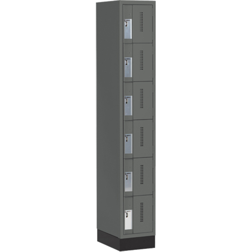 Casiers robustes Concorde, 6 niveaux, 12" x 18" x 76", Acier, Charbon, Soud&eacute; (assembl&eacute;) OCP Construction Supplies