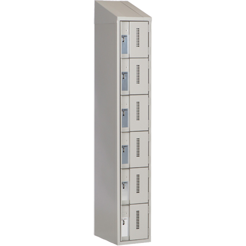 Casiers robustes Concorde, 6 niveaux, 12" x 18" x 78", Acier, Gris, Soud&eacute; (assembl&eacute;) OCP Construction Supplies