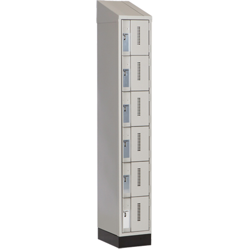 Casiers robustes Concorde, 6 niveaux, 12" x 18" x 82", Acier, Gris, Soud&eacute; (assembl&eacute;) OCP Construction Supplies