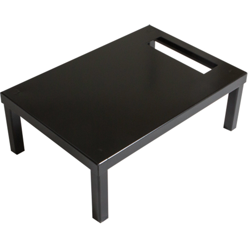 Base autoportante pour casiers robustes enti&egrave;rement soud&eacute;e Concorde, 1 Blocs, 6" lo x 12" la x 18" p, Noir, Acier OCP Construction Supplies