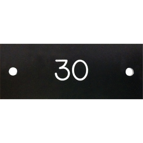 Locker Number Plates OCP Construction Supplies