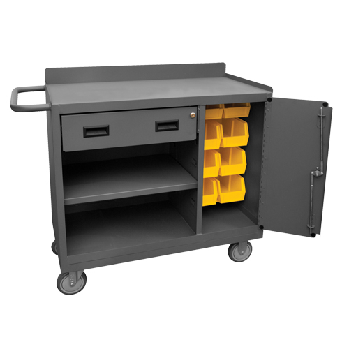 Mobile Workbench Cabinet, Steel Surface OCP Construction Supplies