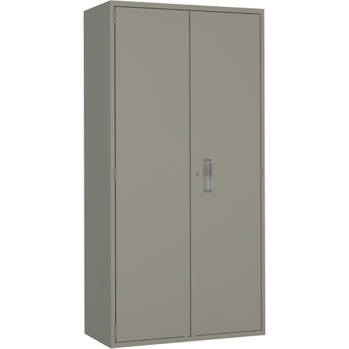 Armoire garde-robe, Acier, 36" la x 18" p x 72" h, Gris OCP Construction Supplies