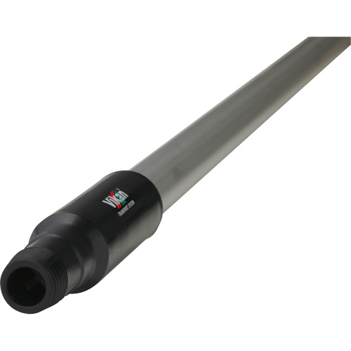 Transport Line Handle, Aluminum/Polypropylene, Ergonomic, Euro Threaded Tip, 1-1/4" Diameter, 59" Length OCP Construction Supplies