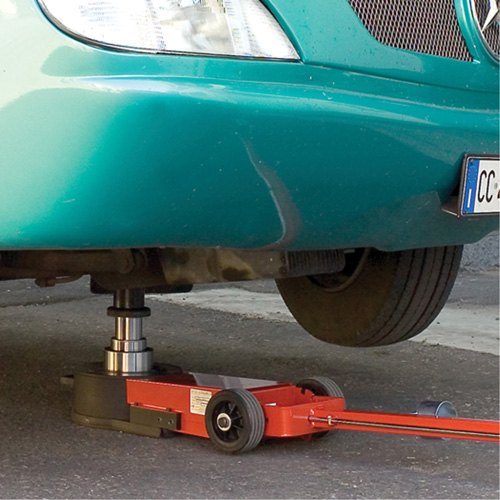 Cric &agrave; 3 &eacute;tapes, 17 tonne(s)/33 tonnes/66 tonnes, Air comprim&eacute;/hydraulique OCP Construction Supplies