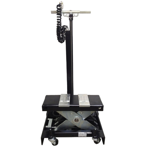 Cric de service de plancher &agrave; profil bas, 12 tonne(s) Capacit&eacute;, 7-1/2" Abaiss&eacute;e, 15" &eacute;lev&eacute;e, Air comprim&eacute;/hydraulique OCP Construction Supplies