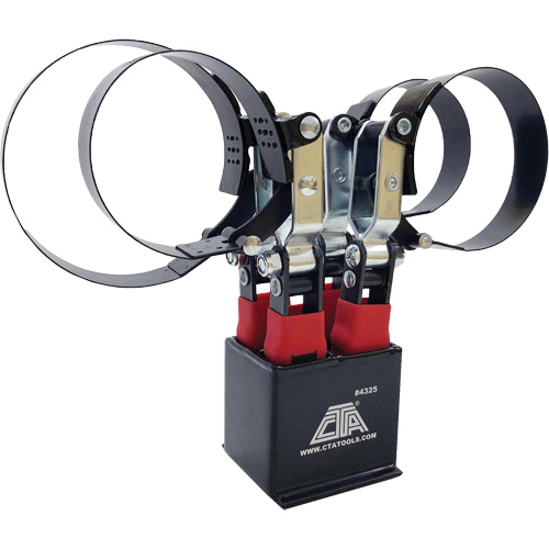 Ensemble de 4 cl&eacute;s pour filtre &agrave; huile avec support OCP Construction Supplies