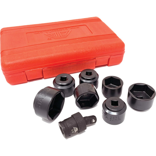 8 Pc. Extra-Low-Profile Oil Filter Socket Set OCP Construction Supplies