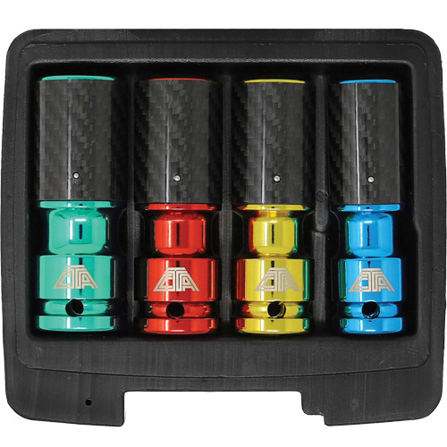 Lug Socket Set with Carbon Fiber Sleeves OCP Construction Supplies